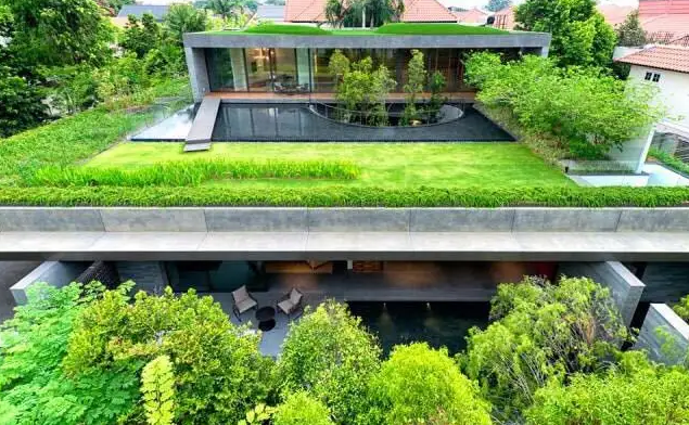 解析屋顶花园绿化灌溉